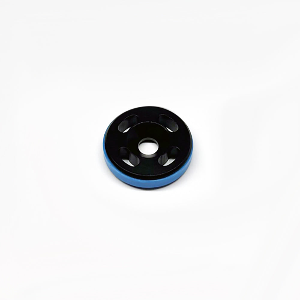 Cane Creek Double Barrel Inline Oil Piston Assembly - Contains Oil Piston O - Ring 18.0mm x 1.00mm Piston Ring Blue AAD0951