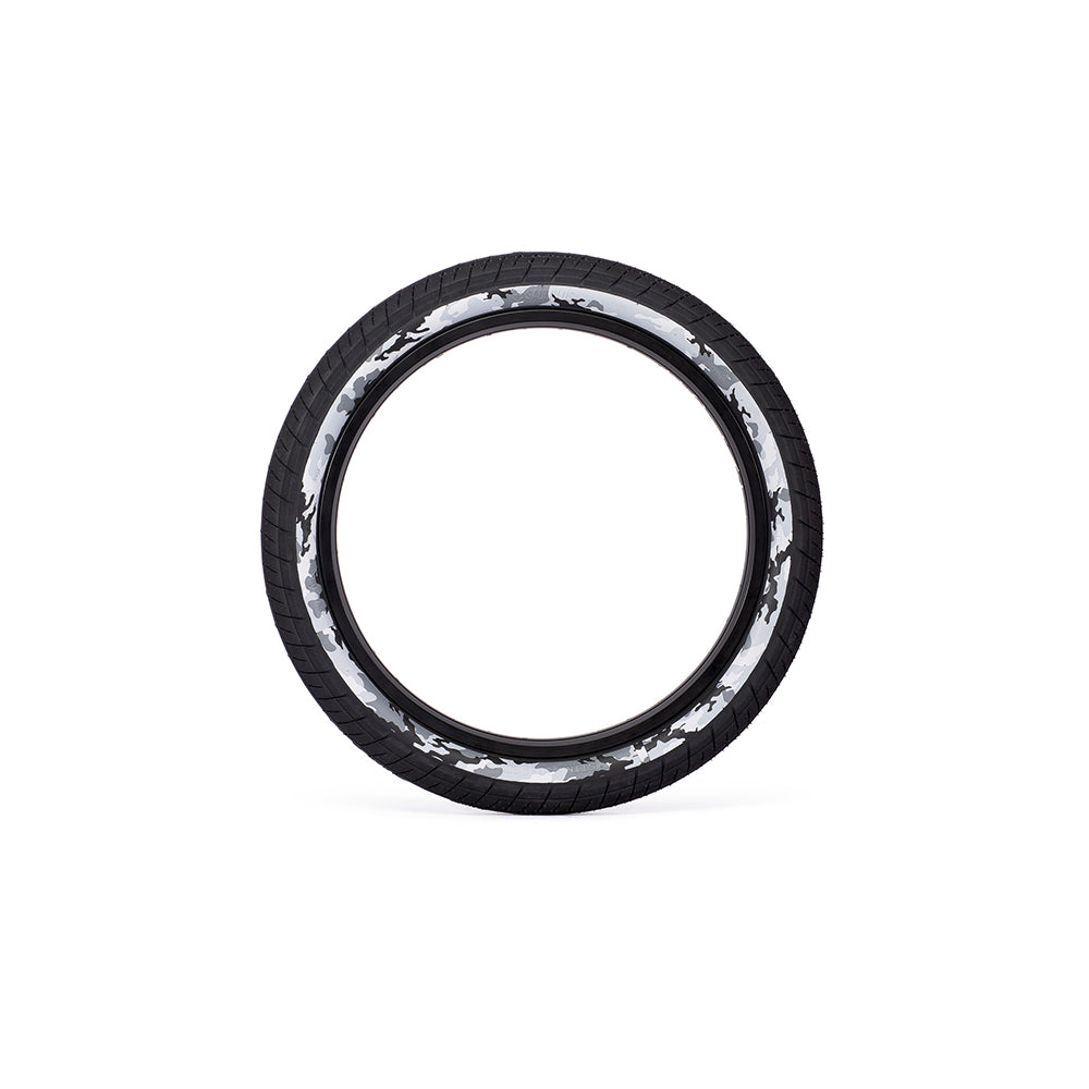Saltplus Sting Tyre 20 x 2.35" Black / Snow Camouflage Sidewall, 65 psi