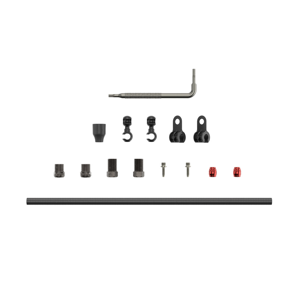 SRAM Disc Brake Hydraulic Hose Kit - Double Compression 2000mm Black - Code R, Elixir 1 / 3, Juicy3,DB 1/3, Level 2P ULT / SLV / TLM / TL / T / 4PBZR(B1+),Guide RE,G2 RE / RS / R , DB8 , Red, Force, Rival (2P) eTap AXS, Maven Bronze