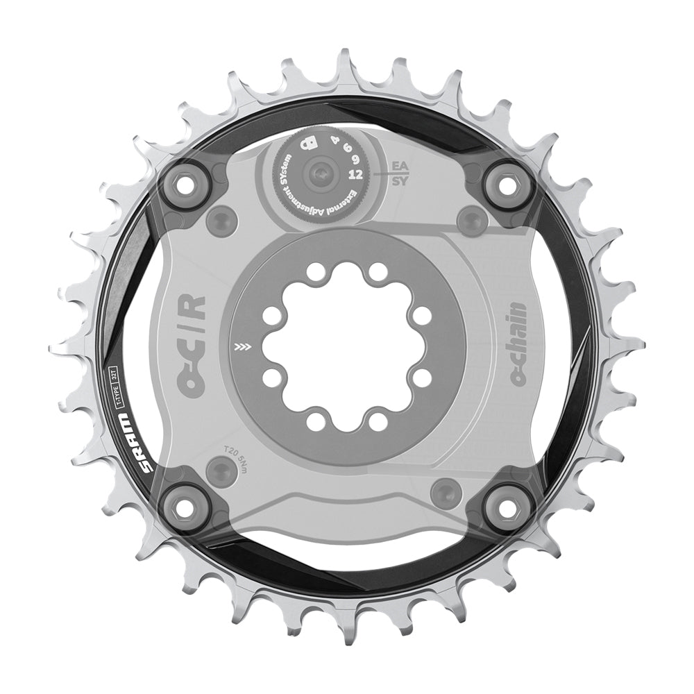 SRAM XX Eagle Transmission Chainring 104 BCD 2
