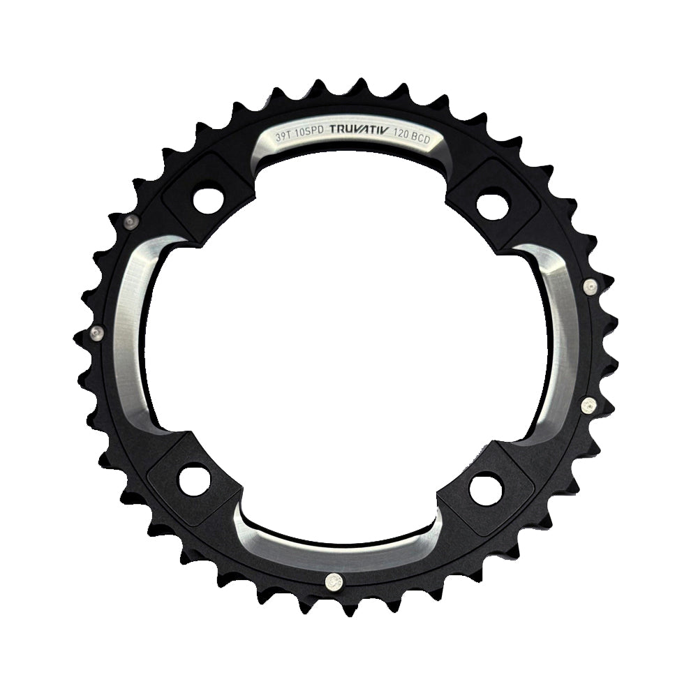 SRAM Chain Ring MTB 39 Tooth 120 S2 AL6 Long Pin GXP CNC 2x10 Black