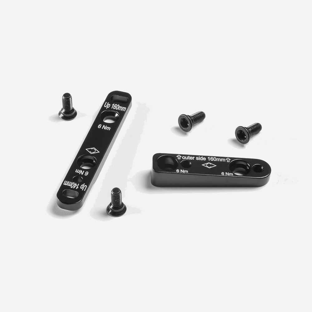 Campagnolo Rear Disc Brake Flatmount Adapter 140mm To 160mm - Supplied with Screws