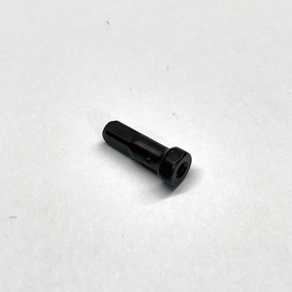 Zipp SPOKE NIPPLES EXTERNAL HEXAGONAL SECURE LOCK BRASS BLACK 14MM 12CNM V2 QTY 24