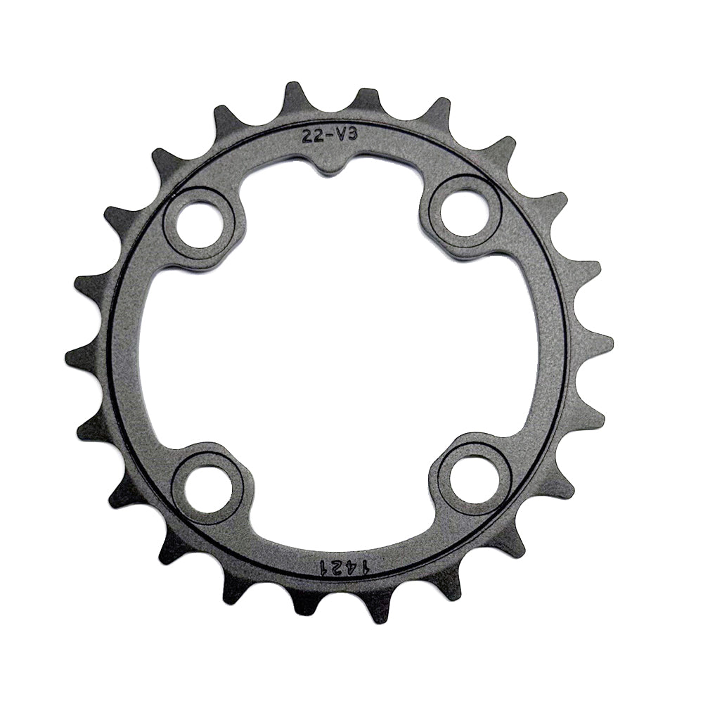 SRAM Chain Ring MTB 22 Tooth 64mm V3 Aluminium Hard Black