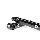 Eclat Tibia XLT 3pc crank, 22mm axle, Black