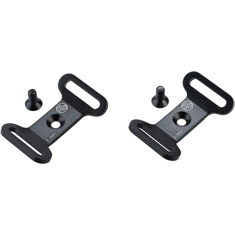 Problem Solvers Direct Mount Front Derailleur Adapter 100mm Bottom Bracket, 3X Drivetrain 34.9mm with Shims for 31.8mm / 28.6mm