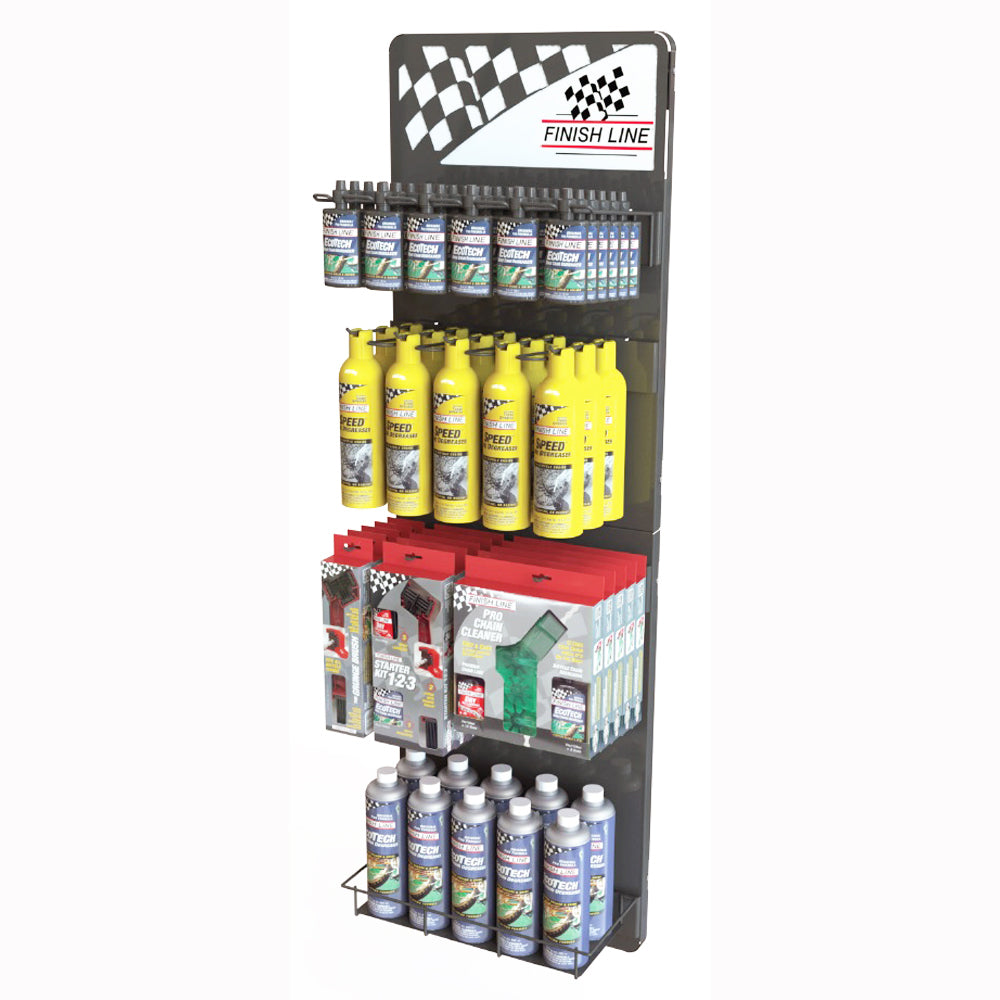 Finish Line Wallmount Display 2018 Display Only No Product