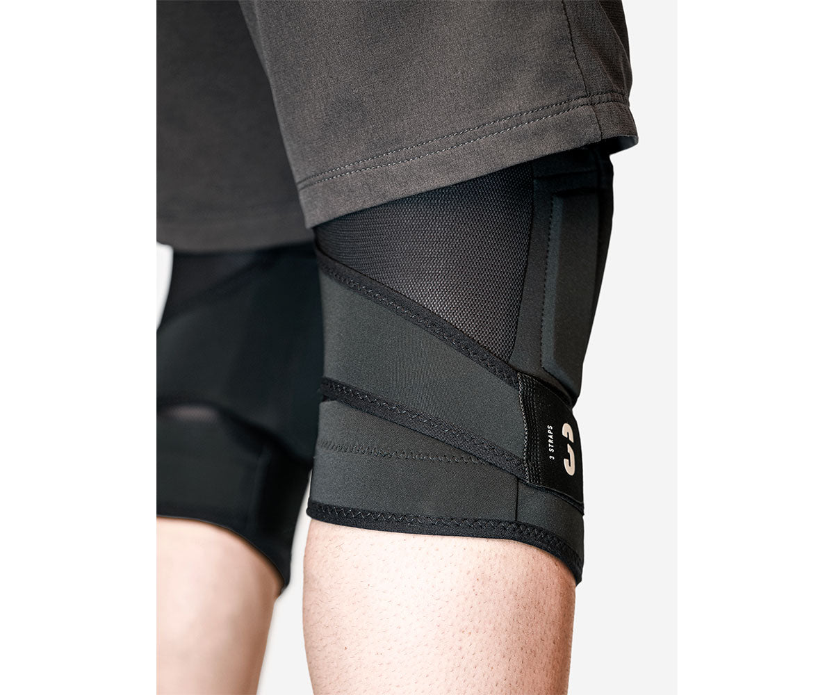 Bluegrass 3Straps Knee Guards Black 3