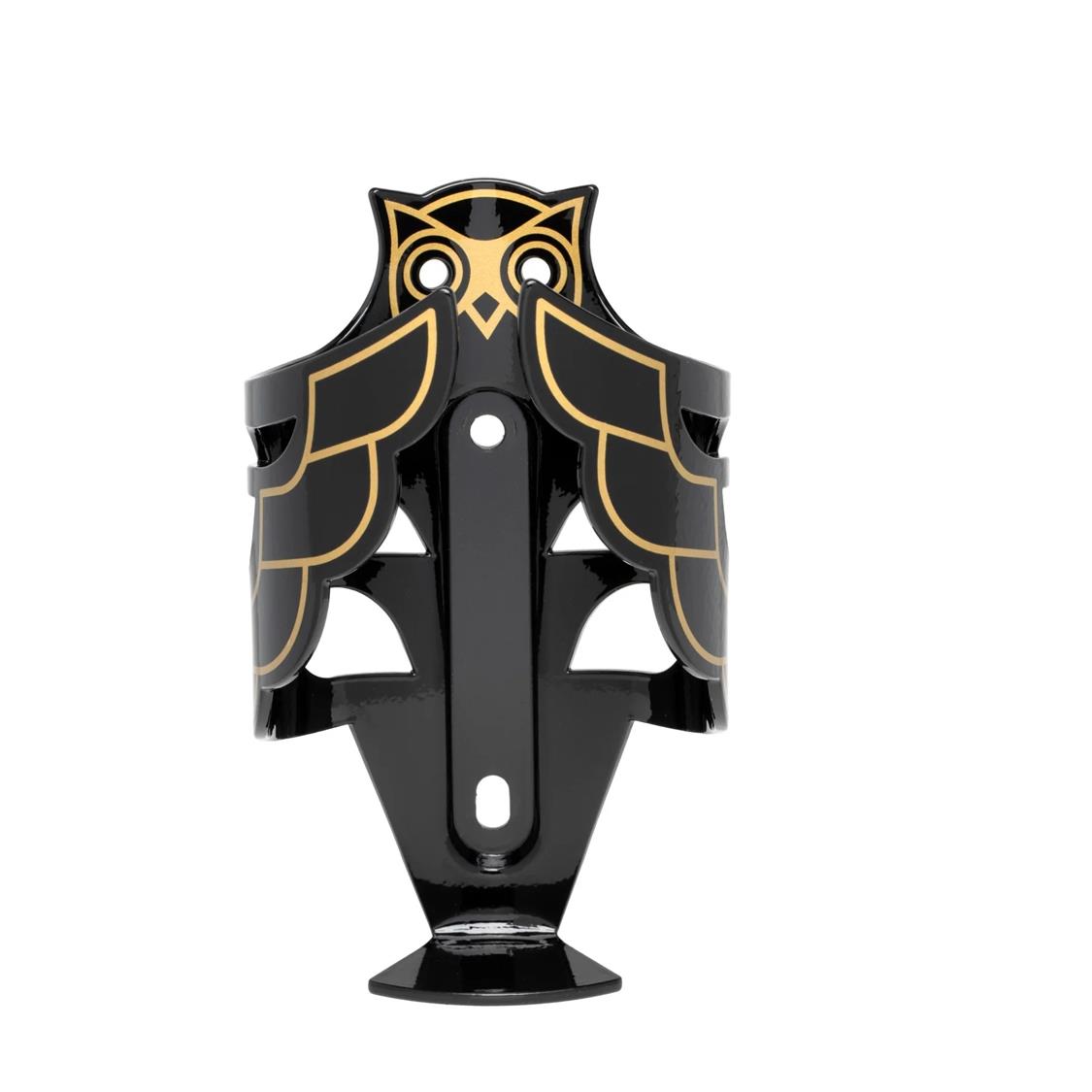 Owl Cage Black Gold