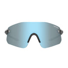 Tifosi Vogel SL Crystal Smoke, Smoke Bright Blue Lens
