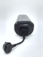 Cable laid towards the battery holder