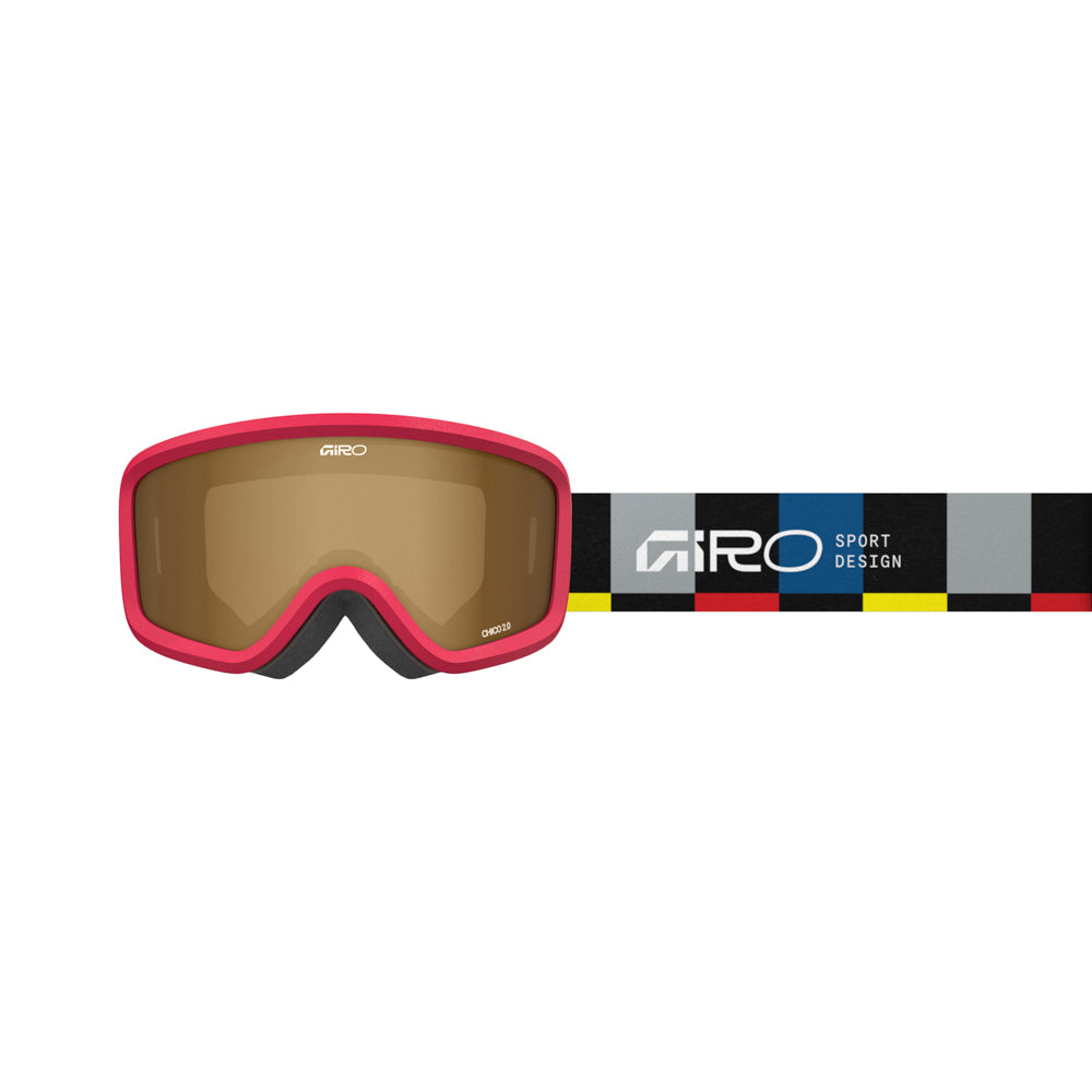 Giro Chico 2.0 Blocks Black Amber Rose Goggle