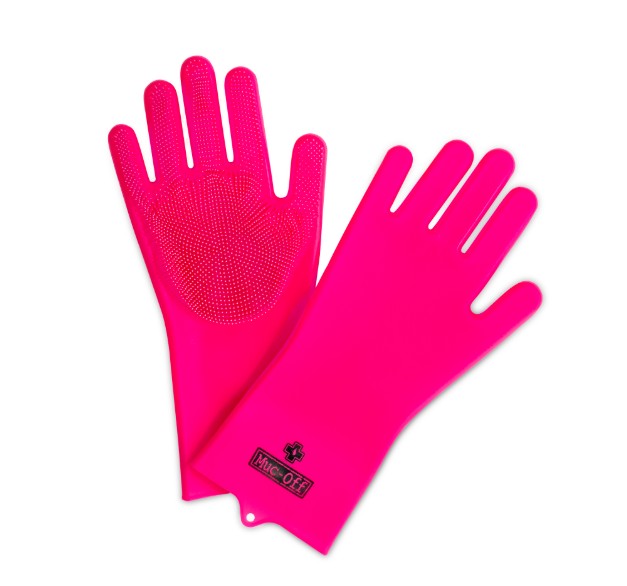 Deep scrubber gloves Pink (1)