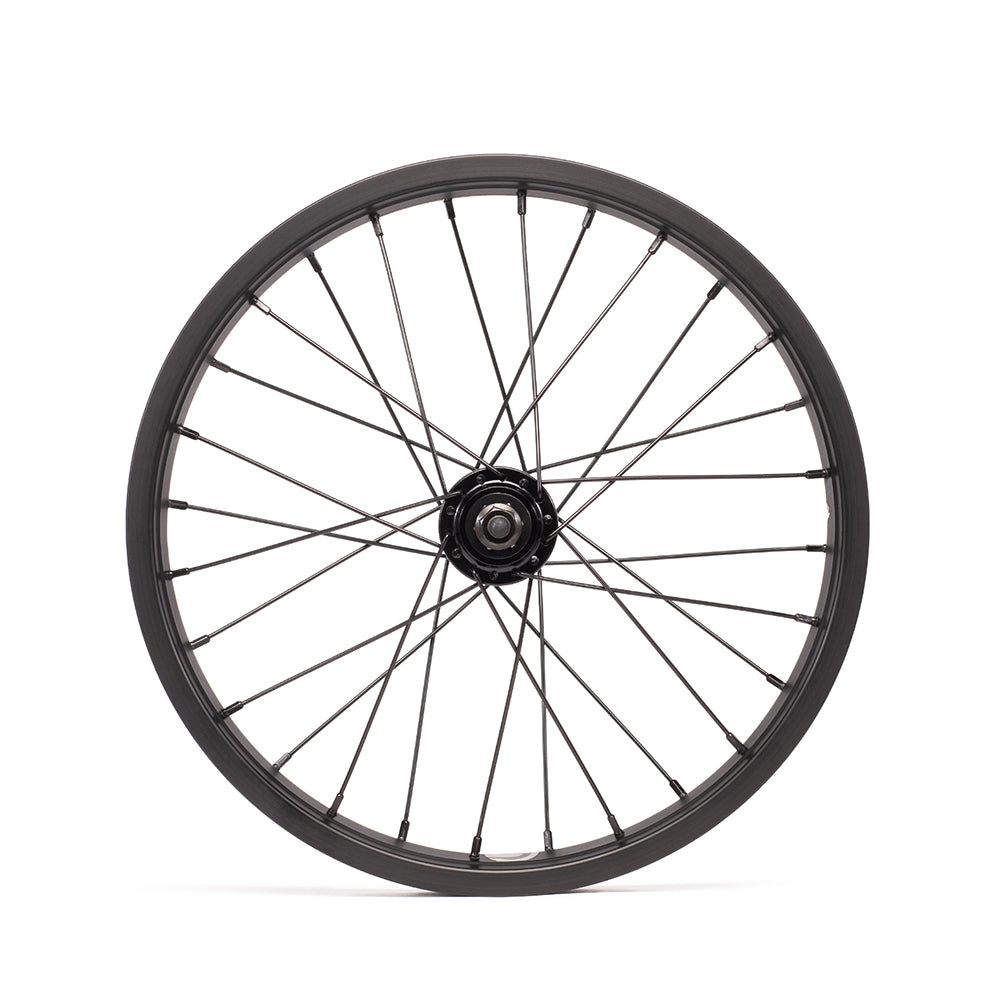 Salt Rookie 18" Front Wheel 3/8" Axle Black