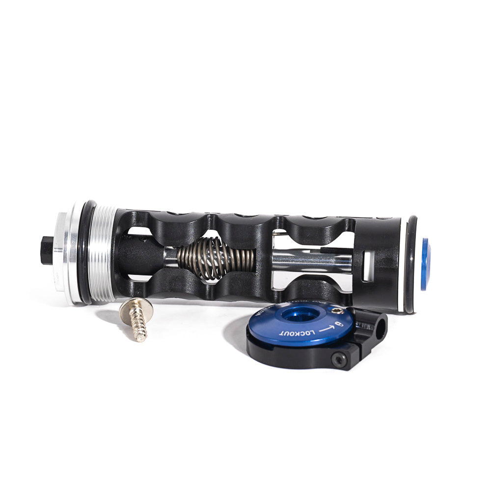 RockShox Fork Compression Damper - Remote Motion Control XX DNA (Includes Banjo Retaining Ring) - Revelation / SID A 80 / 100 XXWC 1 1/8" A1-A3 2012-2016 REBA 2009-2011