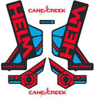 HELM Sticker Kit - Red/Blue