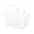 BASKET LGE WHITE W/HANDLES