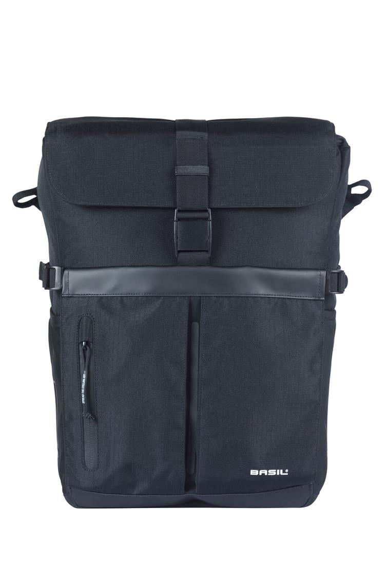 18428 Basil Move commuter bicycle bag MIK studs bl