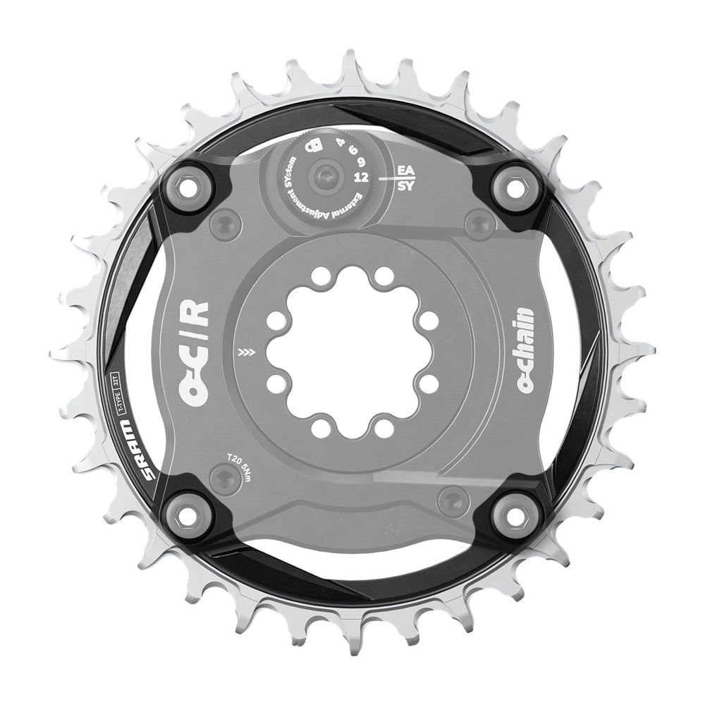 SRAM XX Eagle Transmission Chainring 104 BCD 3