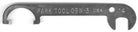 Offset Brake Wrench: 14mm, Brake Centering Tool