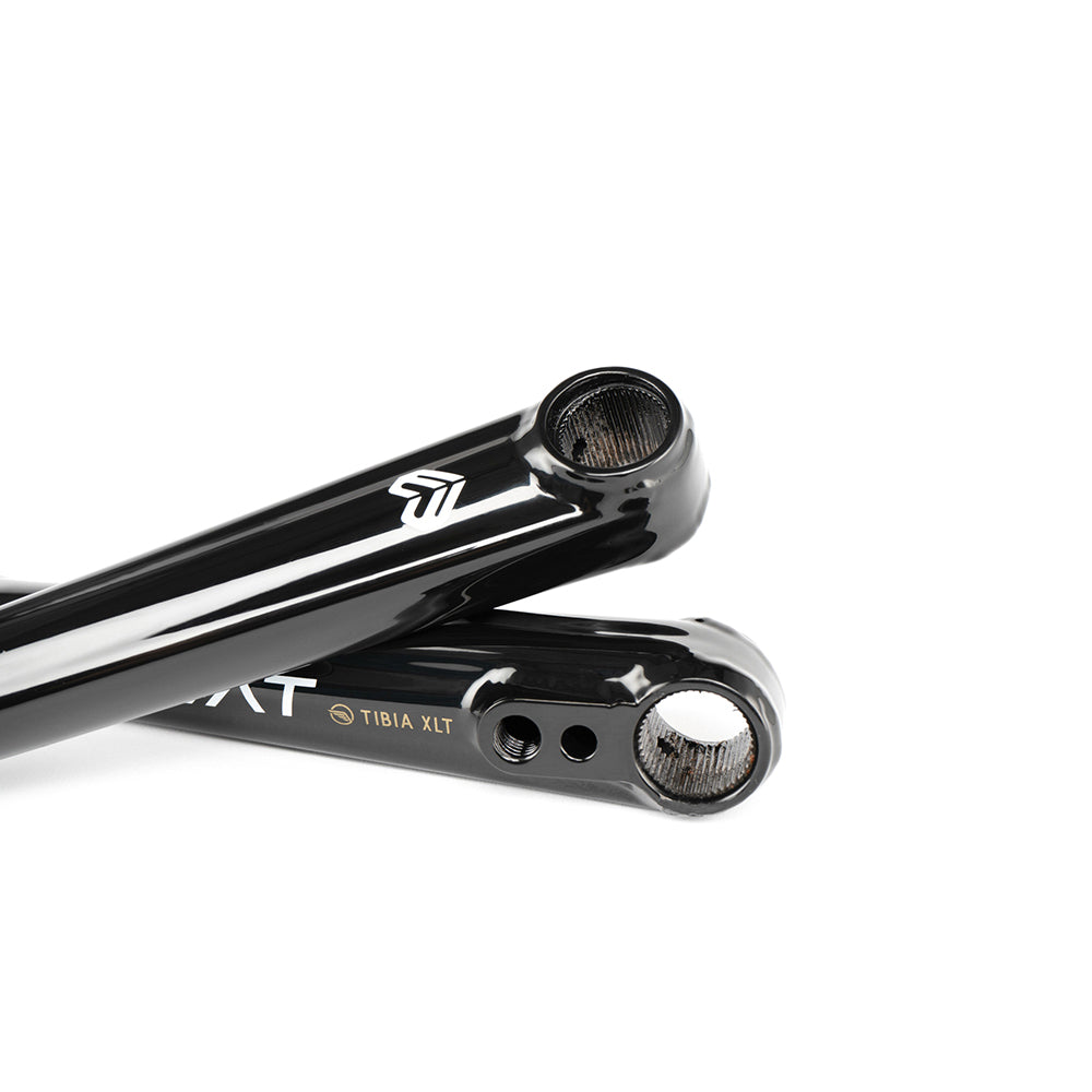 Eclat Tibia XLT 3pc crank, 22mm axle, Black
