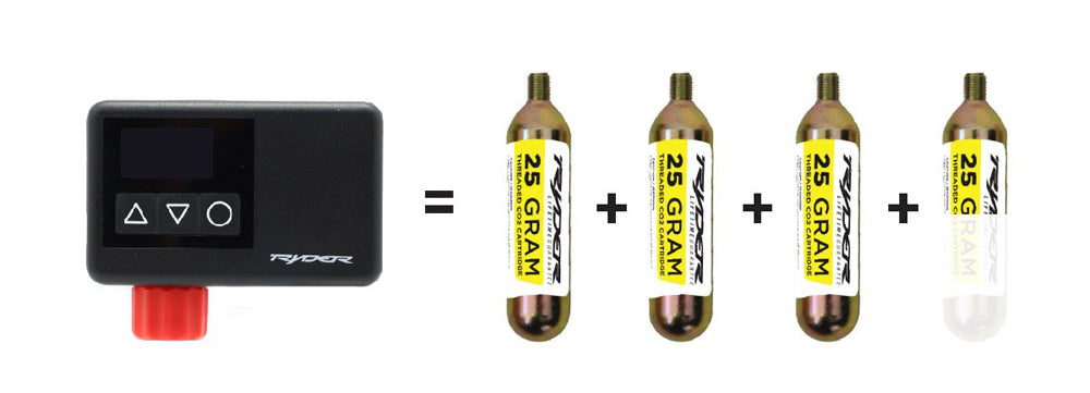 Ryder Electric Bike Pump W/Digi Pressure Gauge