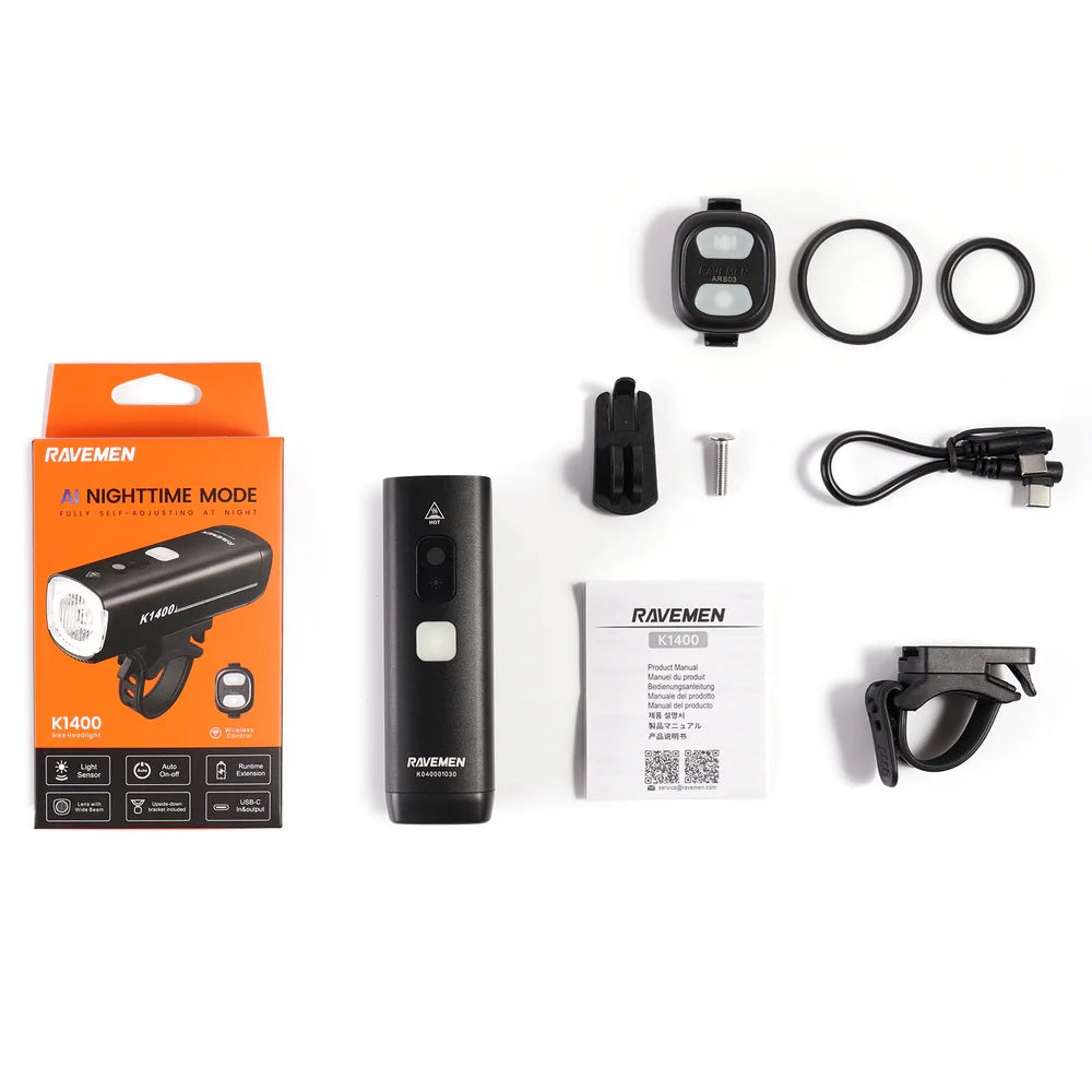 Ravemen K1400 in the box