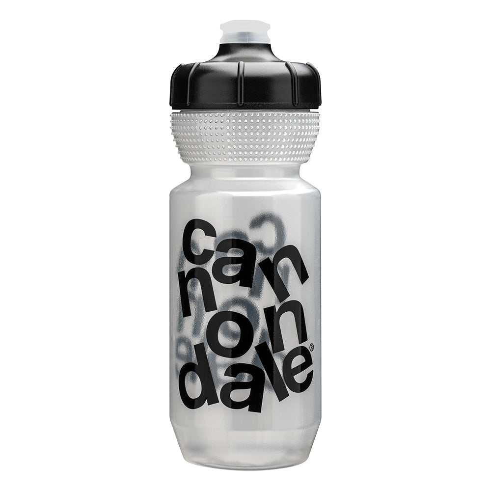 Cannondale Stacked Gripper Bottle Clear 600ml