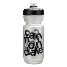 Cannondale Stacked Gripper Bottle Clear 600ml