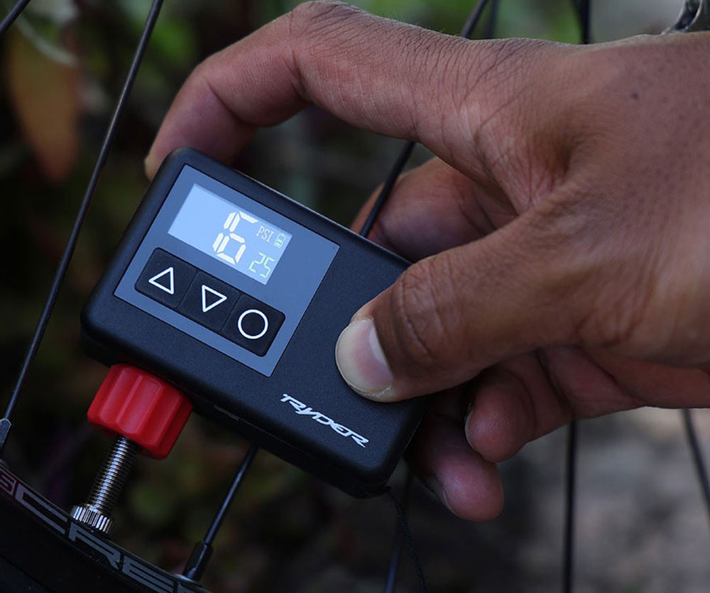 Ryder Electric Bike Pump W/Digi Pressure Gauge
