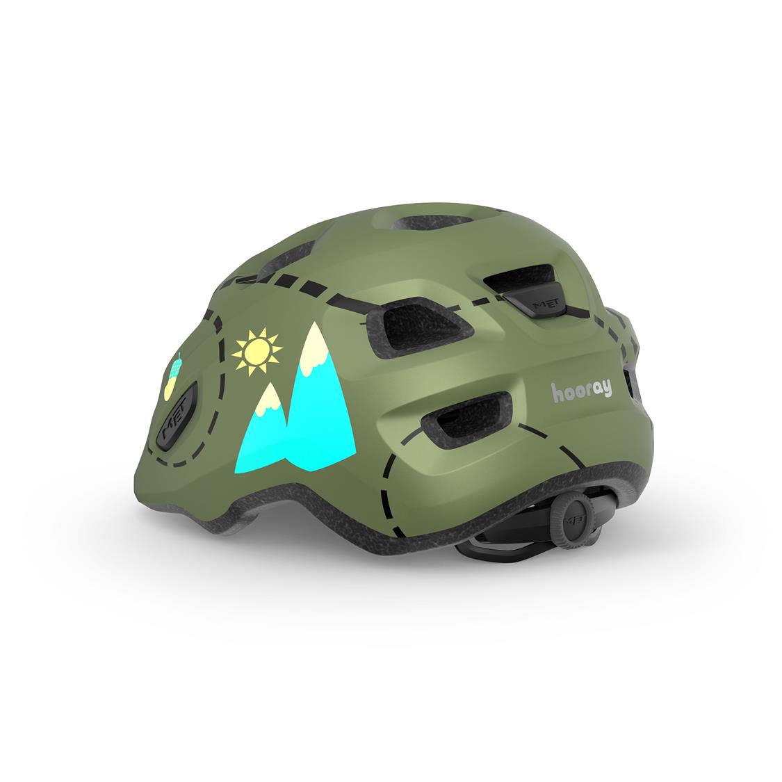 MET Youth Hooray Green Forest 3