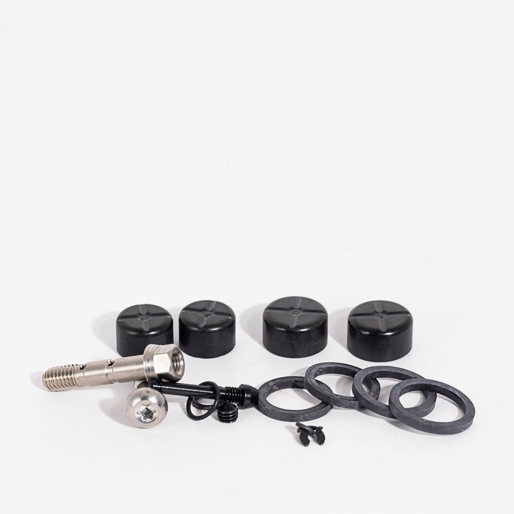 SRAM Disc Brake Caliper Piston Kit Guide Ultimate - (Includes 2-16mm and 2-14mm Aluminium Caliper Pistons, Seals and O-Rings)