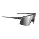 Tifosi Moab Lite Sunglasses Satin Vapor with Silver Mirror AC Red and Clear Lens
