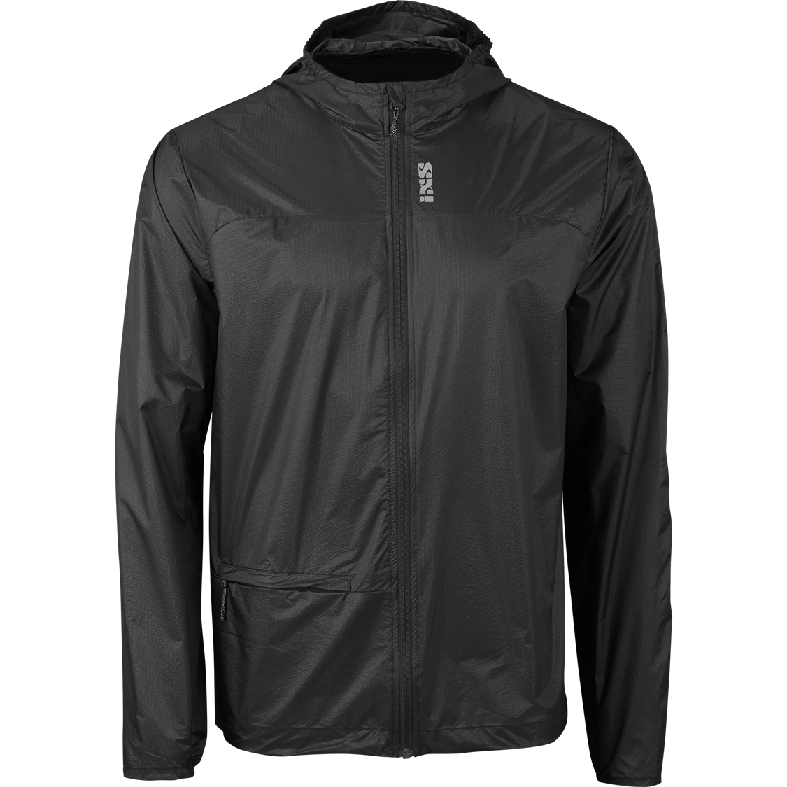 FLOW WINDBREAKER JACKET_ANTHRACITE_FRONT