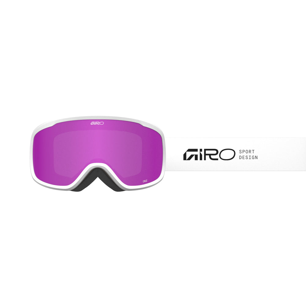 Giro Cruz Stacked White Amber Pink Goggle
