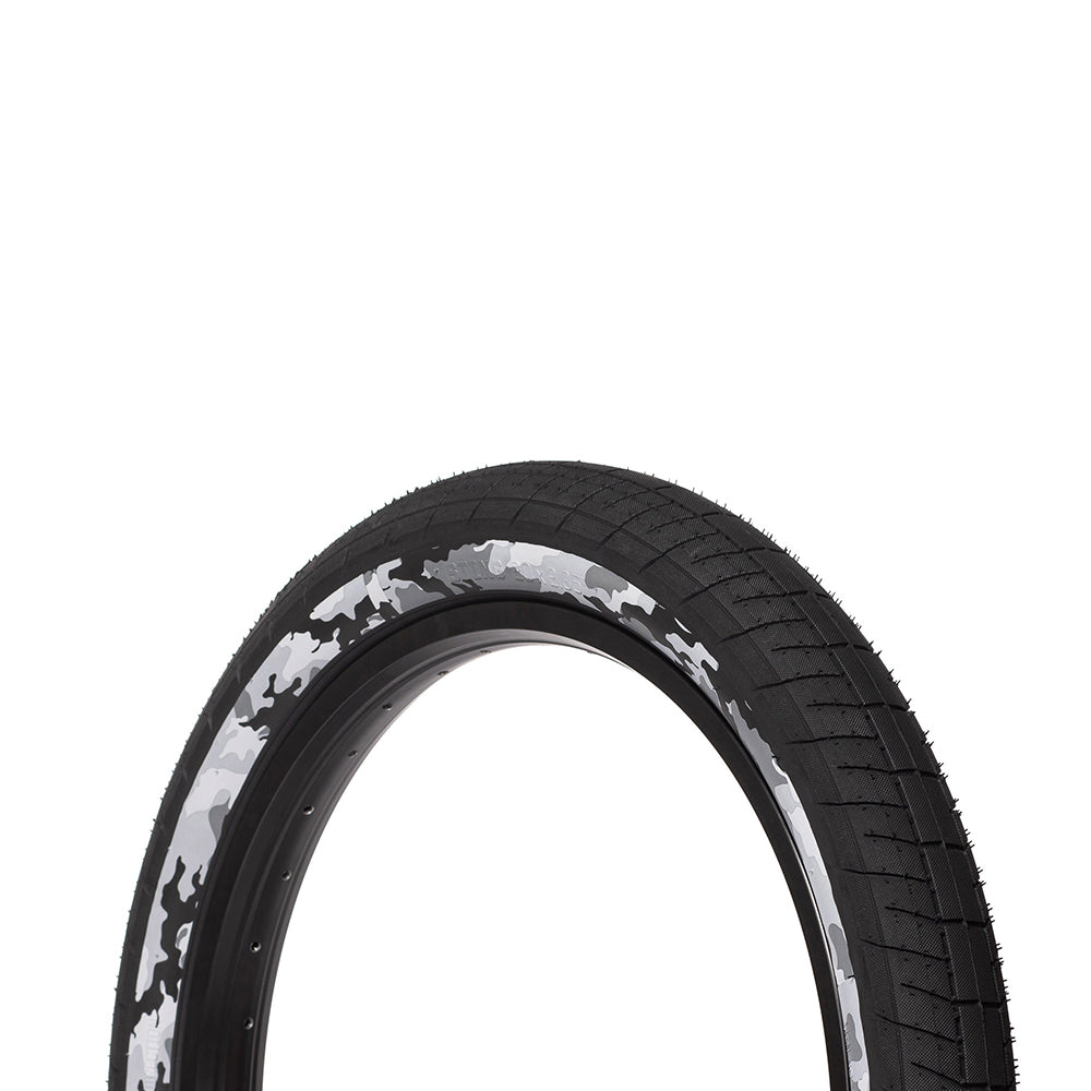 Saltplus Sting Tyre 20 x 2.35" Black / Snow Camouflage Sidewall, 65 psi
