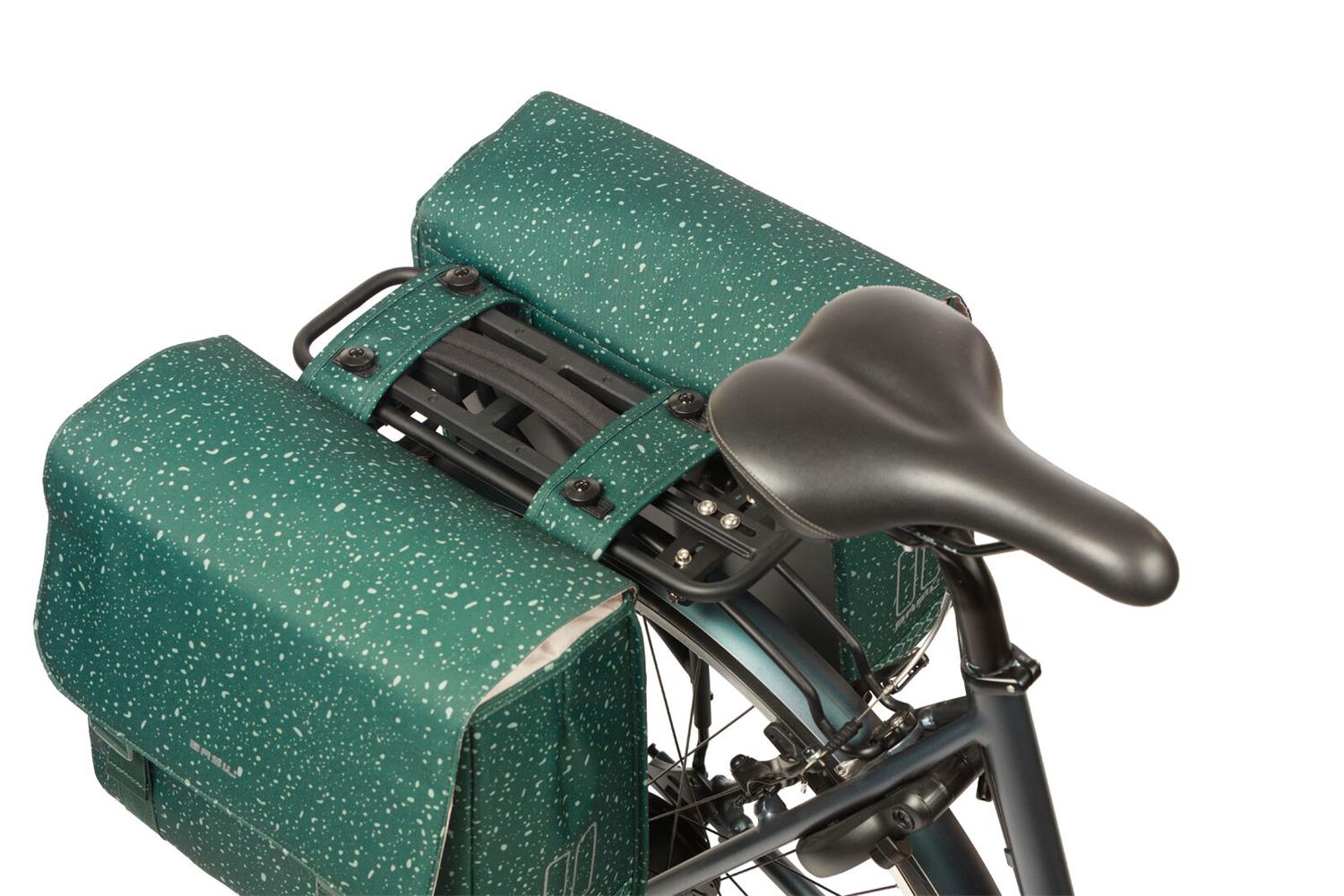 18419 Basil Flair double bicycle bag MIK green_6-m
