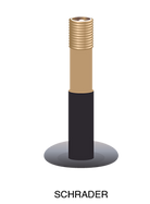 Schrader Valve - indicative only