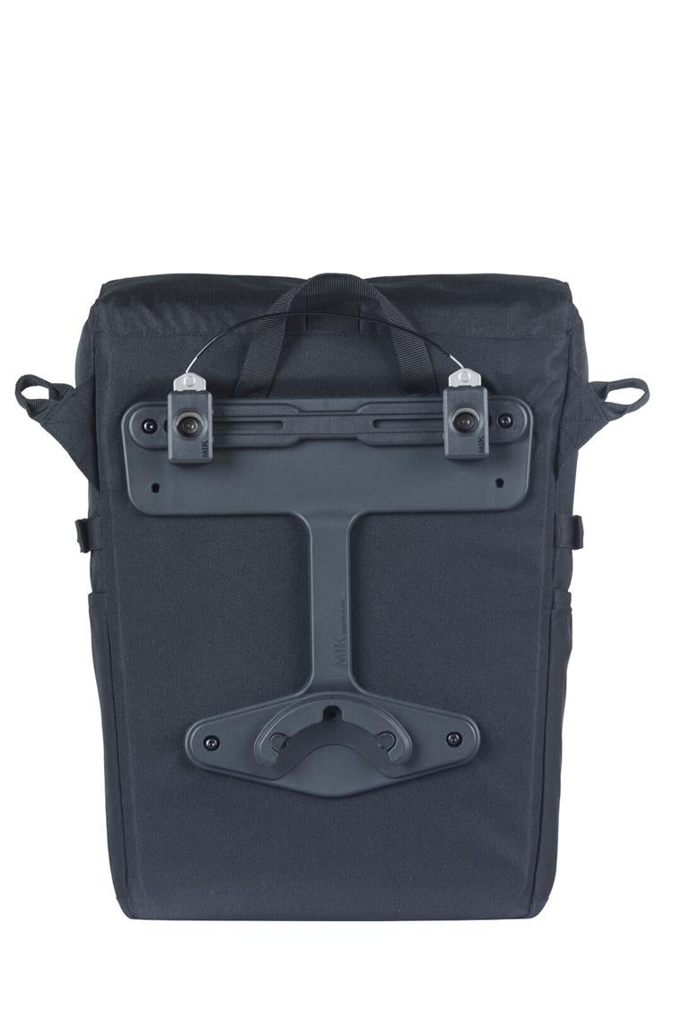 18428 Basil Move commuter bicycle bag MIK studs bl