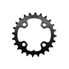 SRAM Chain Ring MTB 24 Tooth 64mm B V1 Aluminium 3mm 9 and 10 Speed Blast Black
