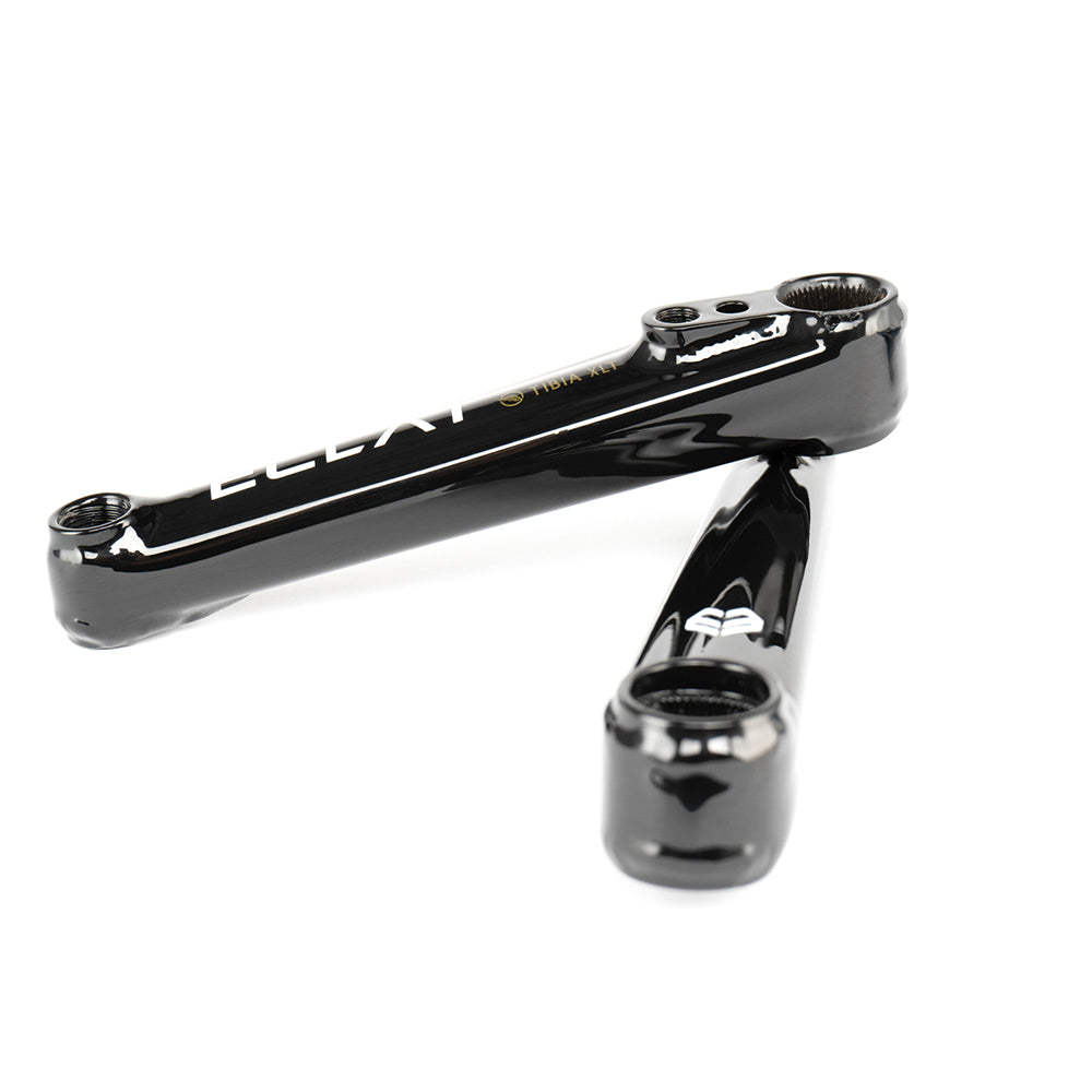 Eclat Tibia XLT 3pc crank, 22mm axle, Black
