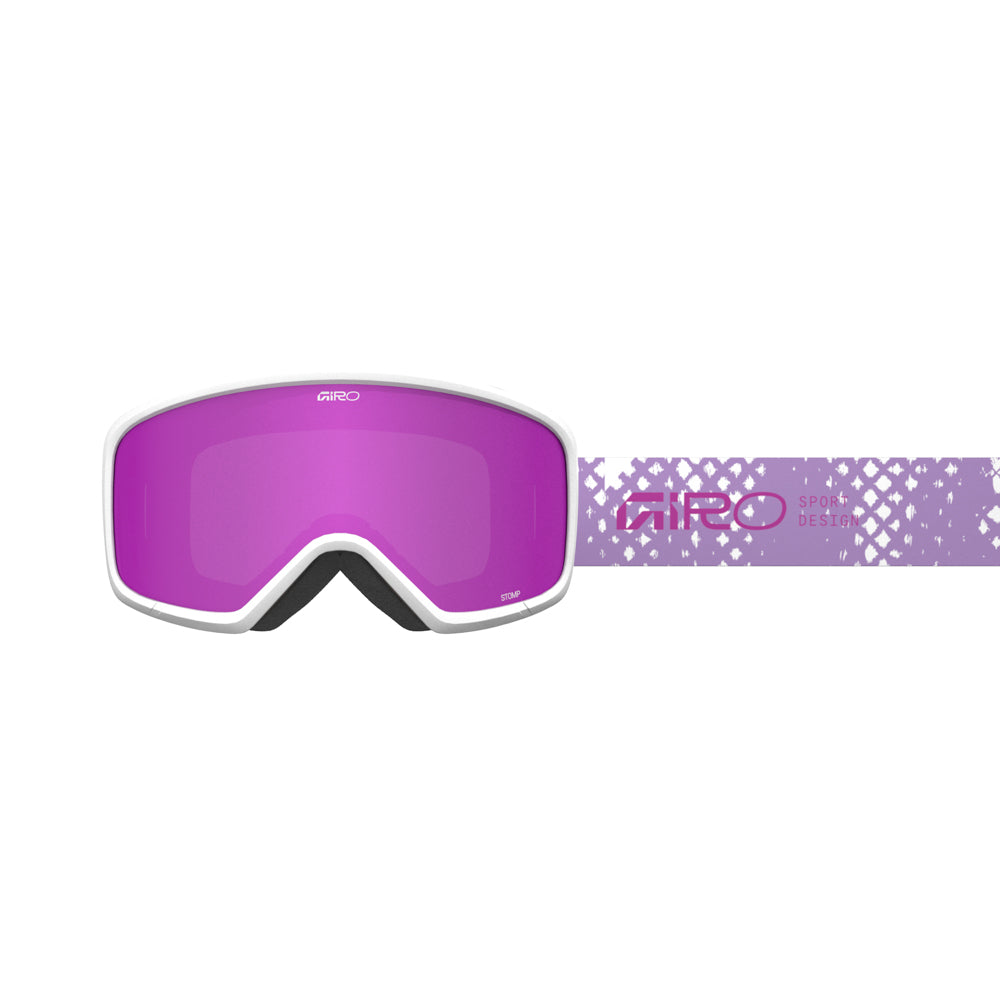 Giro Stomp Fence Mauve Amber Pink Goggle