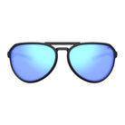 Tifosi Selca Sunglasses BlackOut with Sky Blue Mirror Polarized Lens
