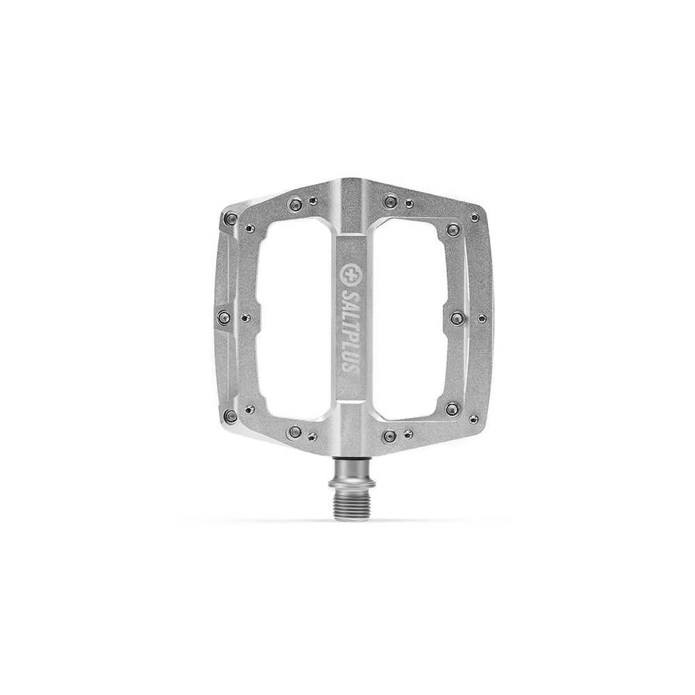 Saltplus HQ CNC Pedal 9/16", CNC, Alloy Silver
