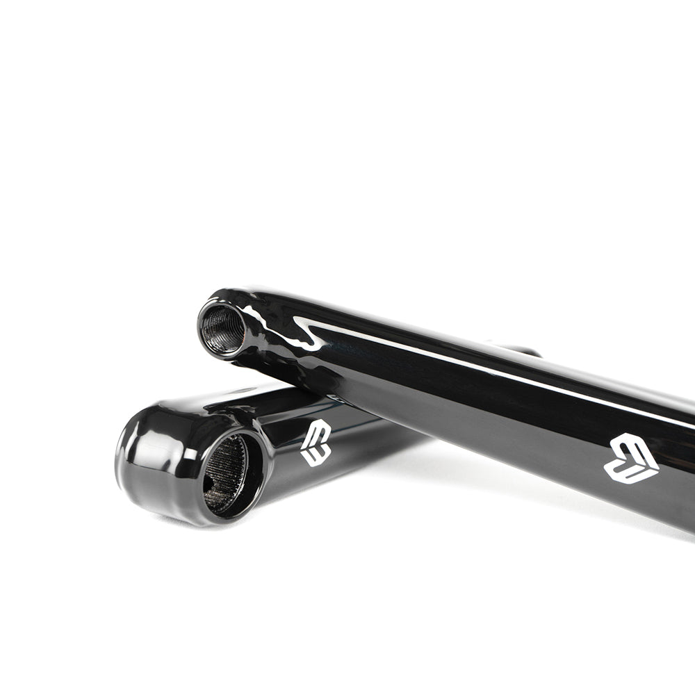 Eclat Tibia XLT 3pc crank, 22mm axle, Black

