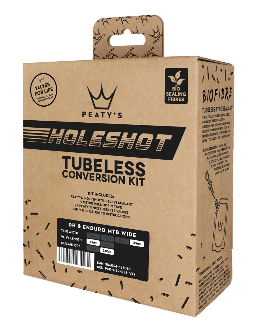 Peatys Holeshot Tubeless Conversion Kit 35mm