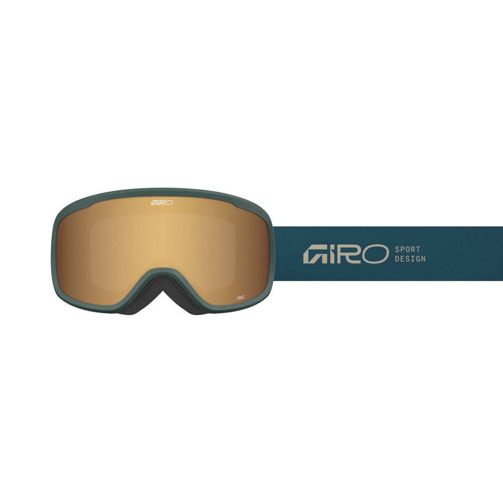 Giro Cruz Stacked Forest Green Amber Gold Goggle