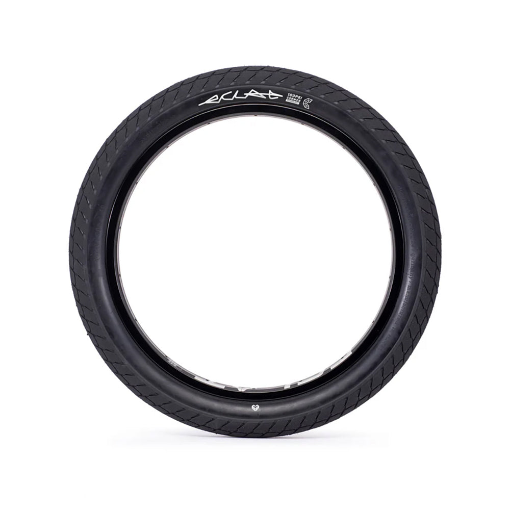 Eclat Optima Tyre 60 TPI and anti puncture, 20" x 2.40" Black
