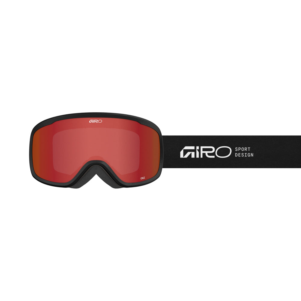 Giro Cruz Stacked Black Amber Scarlet Goggle