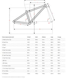 Surly Sorceress geometry chart